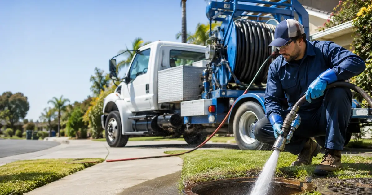 Hydro jet sewer cleaning Arvin